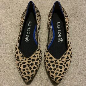 Rothy's Leopard Print Flats